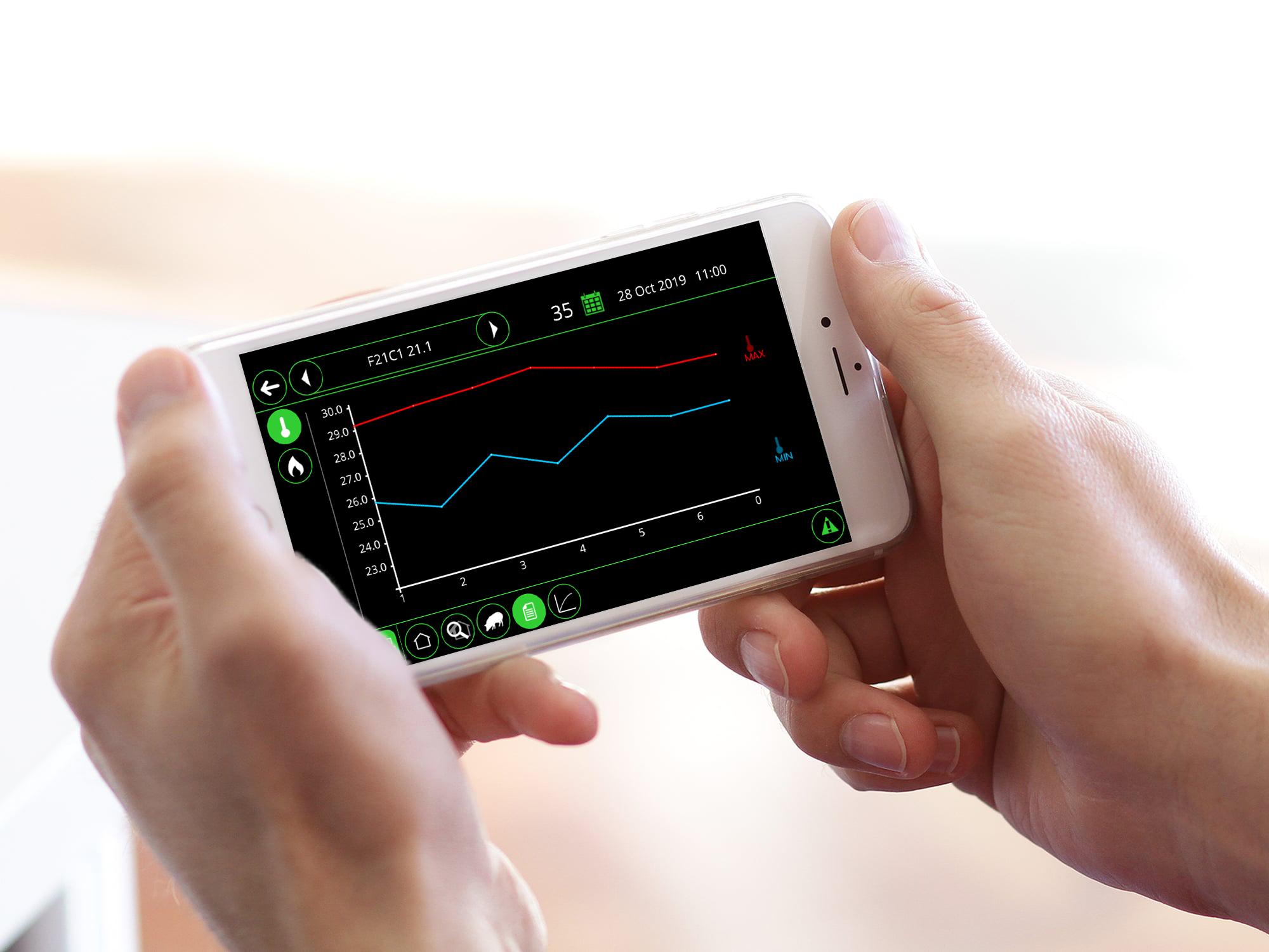 Más facilidad de manejo para el ordenador climático Lumina 21 - Infinia